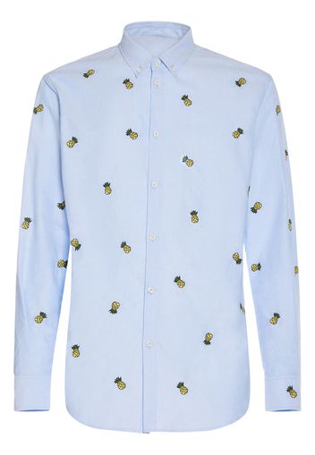 Embroidered Cotton Relaxed Shirt