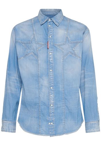 Twin Stars Denim Shirt