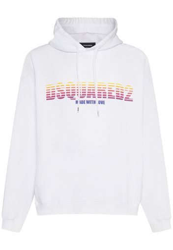 Logo Cotton Jersey Hoodie