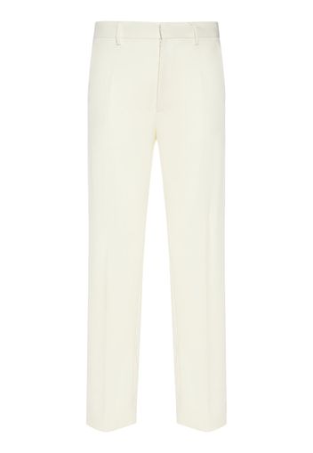 Tailored Wool Blend Pants