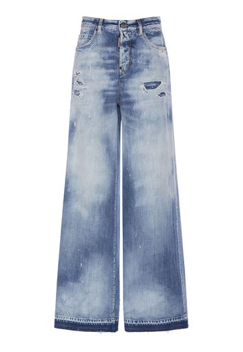 Traveller Washed Wide Jeans