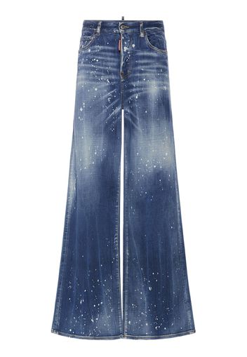 Traveller Painted Wide Jeans