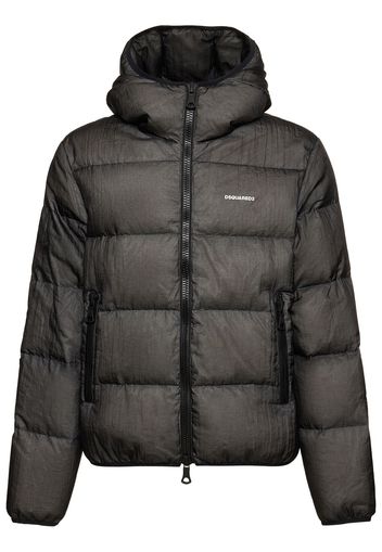 Logo Nylon Puffer Jacket