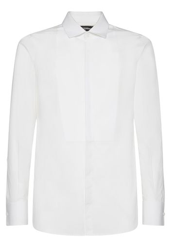 Slim Fit Cotton Tuxedo Shirt