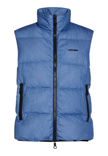 Classic Logo Nylon Puffer Vest