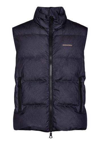 Classic Logo Nylon Puffer Vest