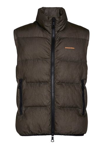 Classic Logo Nylon Puffer Vest