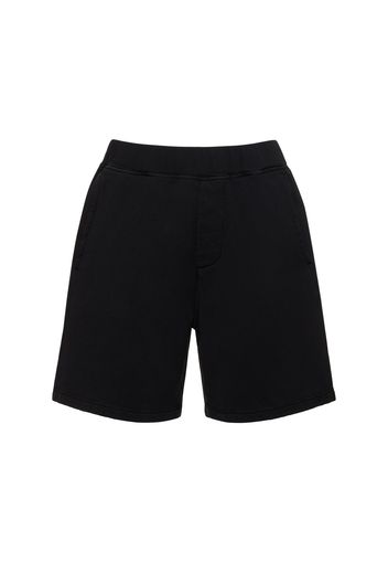 Relaxed Cotton Sweat Shorts