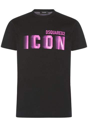 Icon Printed Cotton T-shirt