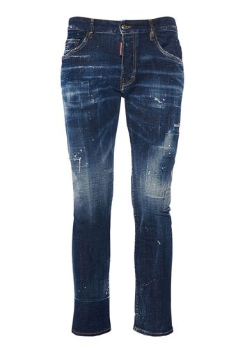 Skater Fit Cotton Denim Jeans