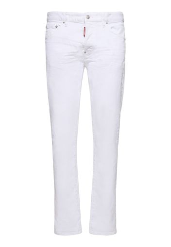 Cool Guy White Bull Cotton Denim Jeans