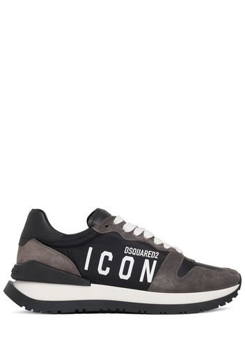 Icon Tech & Leather Sneakers