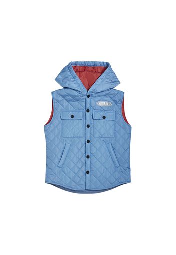Hooded Quilted Nylon Vest
