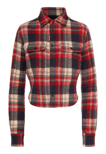 Checked Wool Shirt