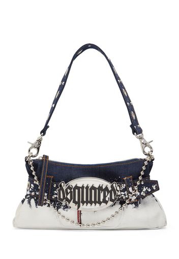 Gothic Denim Shoulder Bag