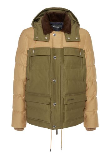 Cotton Utility Puffer Jacket