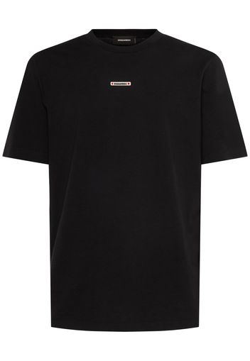 Regular Fit Micro Logo T-shirt