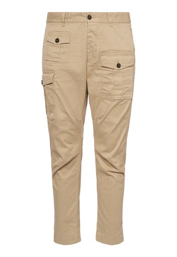 Sexy Stretch Cotton Cargo Pants