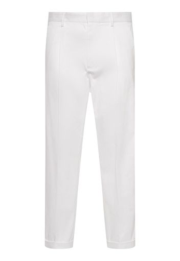 Cotton One Pleats Pants