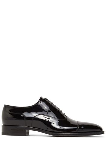 Oxford Patent Leather Lace-up Shoes