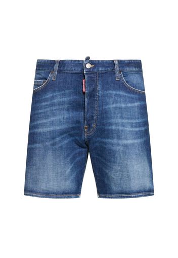 Marine Denim Shorts