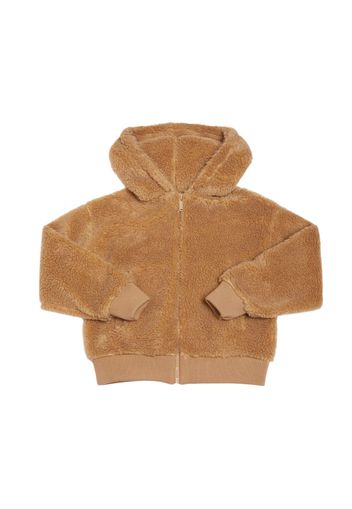 Faux Fur Teddy Hooded Jacket