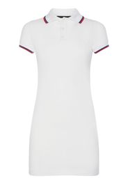 Cotton Piquet Mini Polo Dress