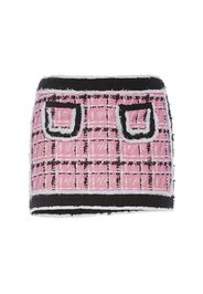 Bouclé Mini Skirt W/ Pockets