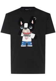 Cool Fit Dog Print T-shirt