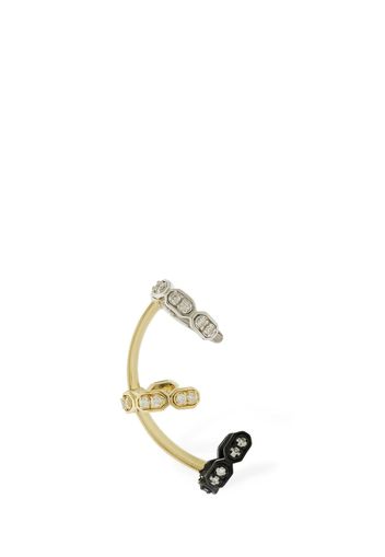 Right Side Roma 18kt & Diamond Ear Cuff