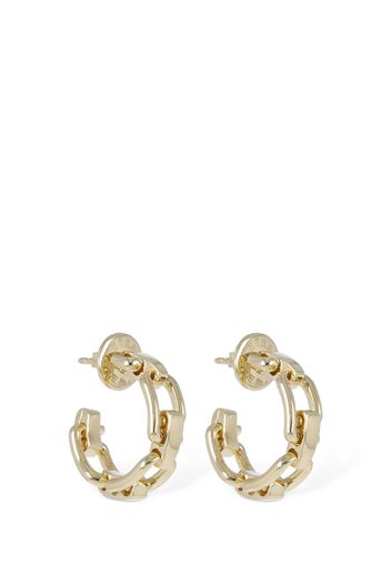 18kt Gold Reine Hoop Earrings