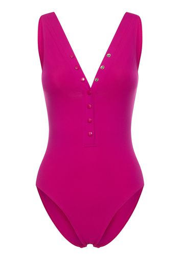 Icone One Piece V-neck Swimsuit