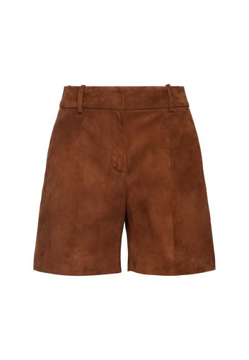 Suede Shorts