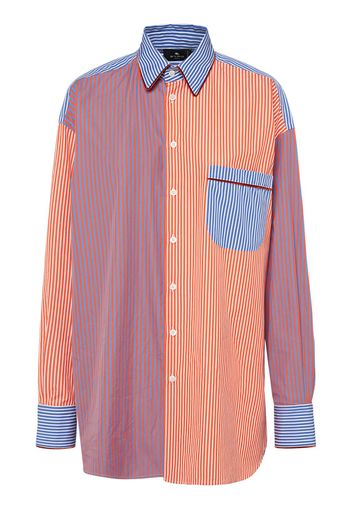 Striped Cotton Poplin Shirt