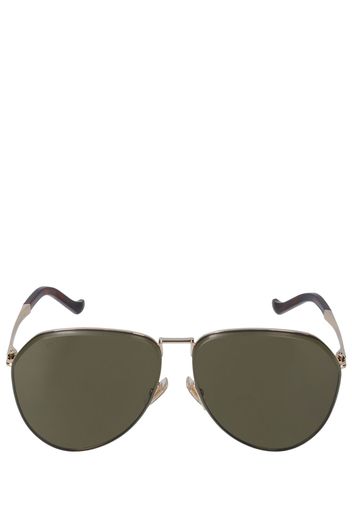 Luxury Metal Aviator Sunglasses