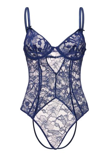 Magnolia Lace Ouvert Bodysuit