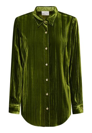 Plissè Velvet Shirt