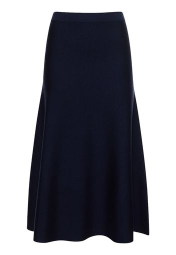 Freddie Wool Blend Knit Midi Skirt