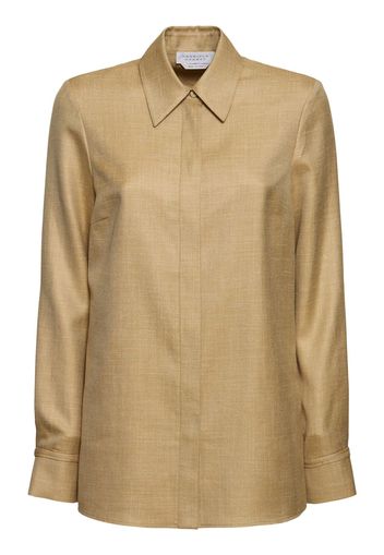 Cruz Tailored Wool Blend Shirt