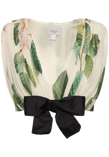 Georgette Bow Top