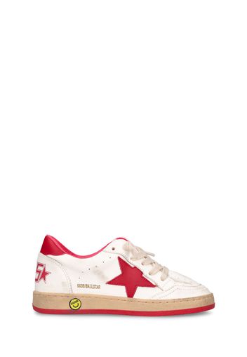 Ballstar Leather Lace-up Sneakers