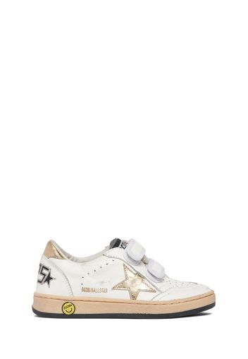 Ballstar Leather Strap Sneakers