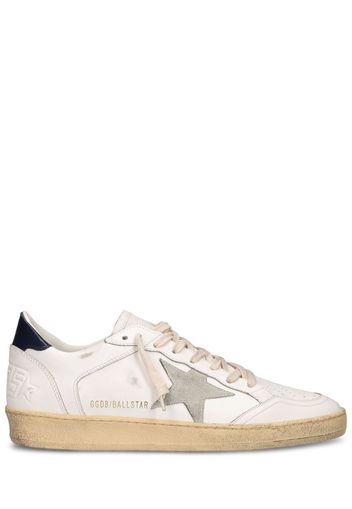 20mm Ballstar Leather & Suede Sneakers