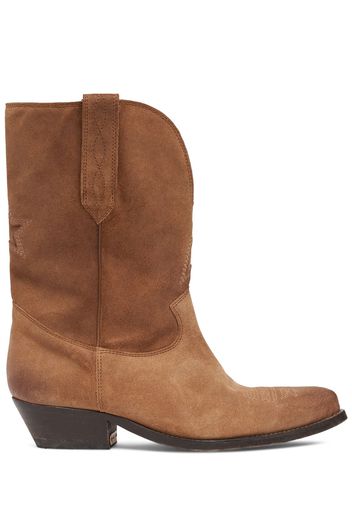 45mm Wish Star Suede Ankle Boots