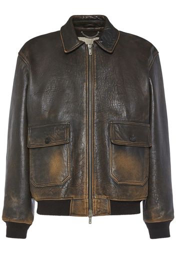 Journey Aviator Leather Jacket