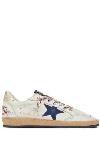 Ballstar Metallic Star Leather Sneakers