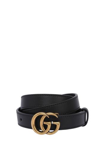 20mm Gg Marmont Leather Belt