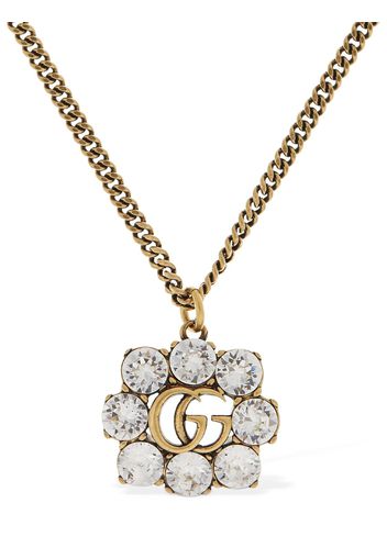 Gg Marmont Necklace W/ Crystal