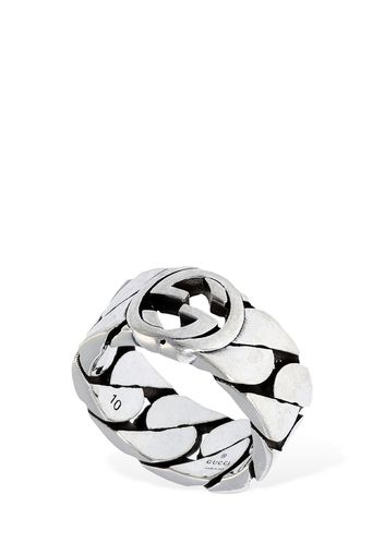 Interlocking G Band Ring