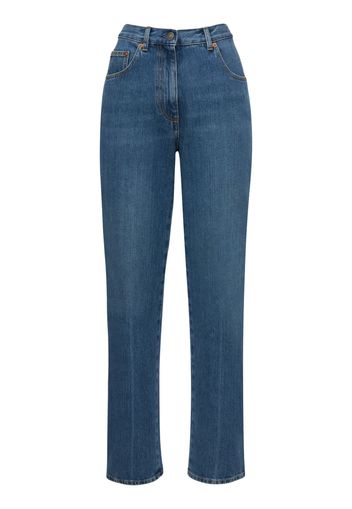 Denim Eco Bleached Straight Jeans